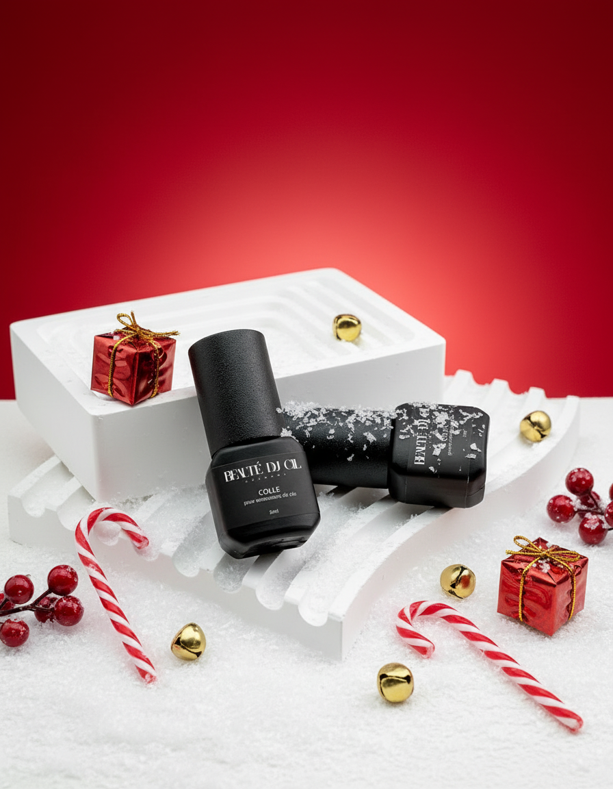 Colle d'extensions de cils